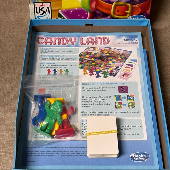 Hasbro Candy Land, Classic Board Game (ages 3+) - Picture 2 of 3